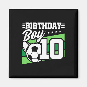 Fußball-Geburtstagsfeier - 10-jähriger Junge - 10. Magnet