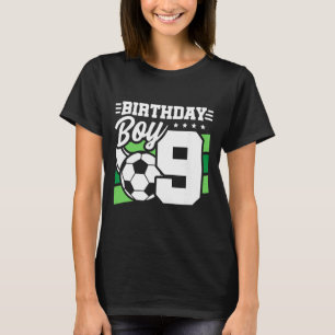 Fußball-Geburtstagsfeier - 9-jähriger Junge - 9. G T-Shirt