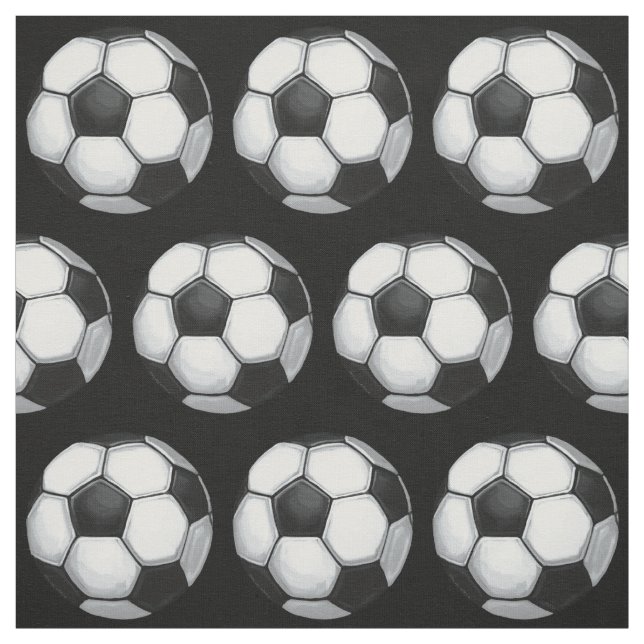 Fußball gemaltes Pattrern Stoff (Muster)