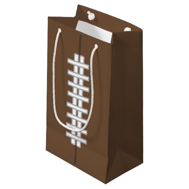 Fußball-Geschenktasche Kleine Geschenktüte (Vorderseite Schrägansicht)