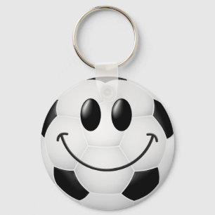 Fußball-Gesicht Schlüsselanhänger