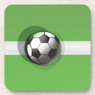 Fußball Getränkeuntersetzer
