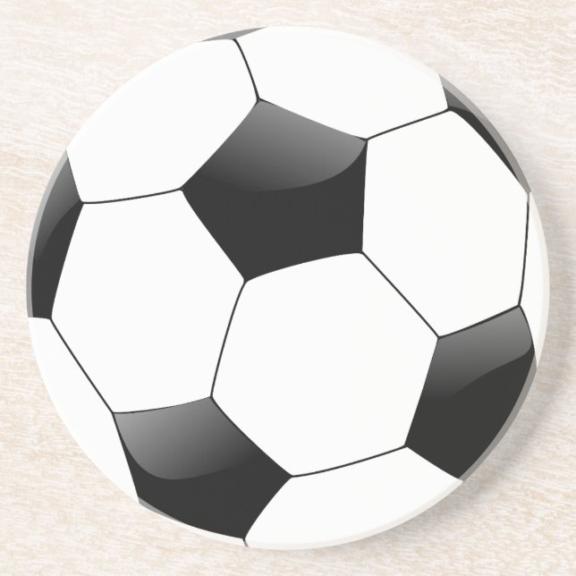 Fußball Getränkeuntersetzer (Vorne)