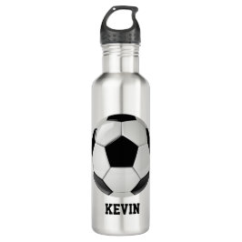 Fußball-Gewohnheit Trinkflasche