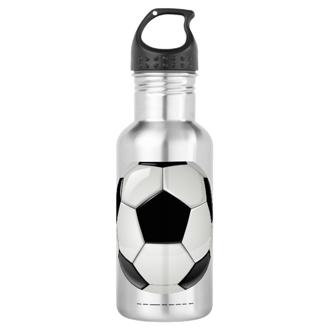 Fußball-Gewohnheit Trinkflasche (Vorderseite)