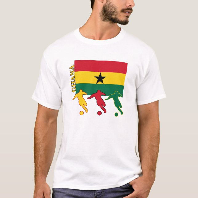 Fußball Ghana T-Shirt (Vorderseite)