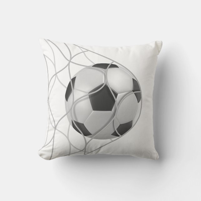 Fußball-Goal-Wurfkissen Kissen (Vorderseite)