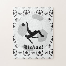 Fußball Goalie Keeper Black & White Player Name