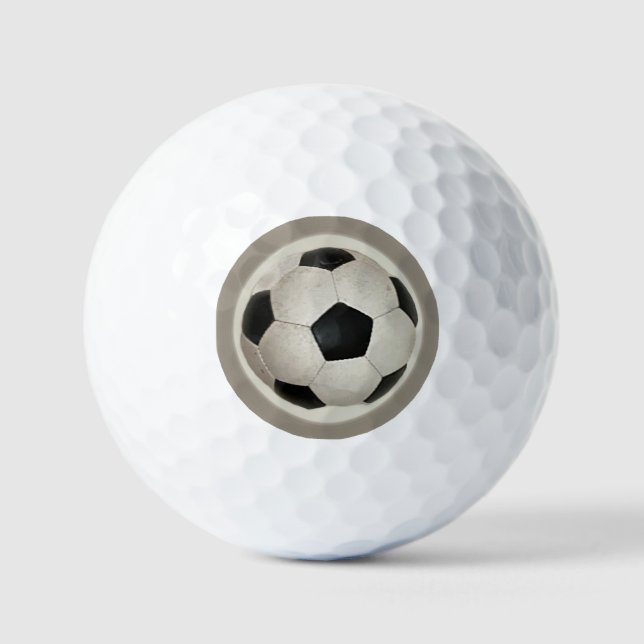 Fußball-Golfball Golfball (Vorderseite)