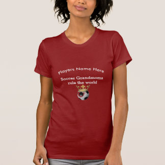 Fußball Grandmoms Regel die Welt T-Shirt
