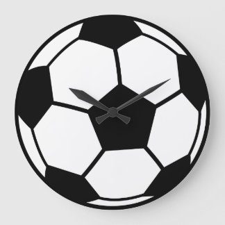 Fußball Große Wanduhr