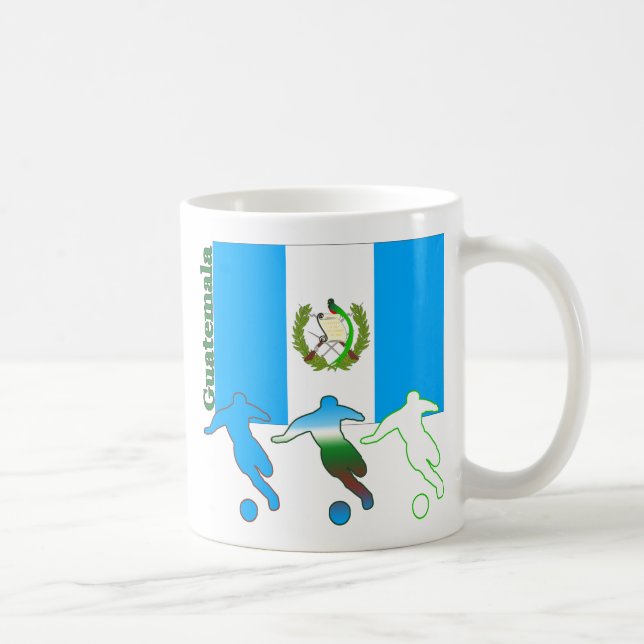 Fußball-Guatemala-Tasse Kaffeetasse (Rechts)