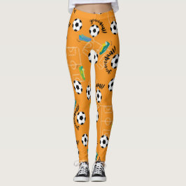 Fußball Halloween Leggings