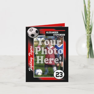 Fußball-Handelskarte, benutzerdefinierte Farbe und Karte