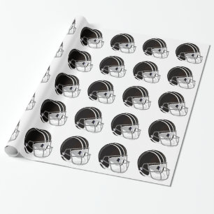 Fußball Helmet Geschenkpapier