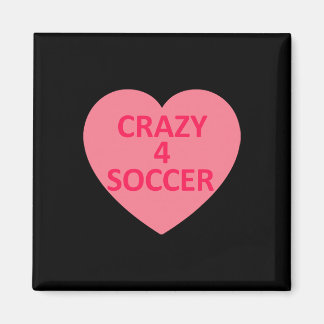 Fußball - Herz Liebe Valentinstag Personalisierte  Magnet