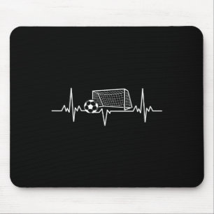 Fußball Herzschlag Fußbyll Liebhaber Byll, Netzfre Mousepad