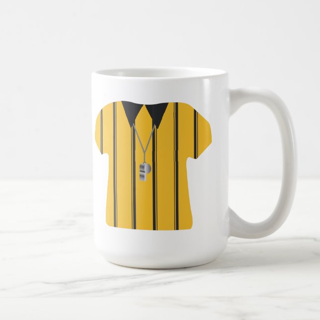 Fußball-Hinweis-Tasse Kaffeetasse (Rechts)