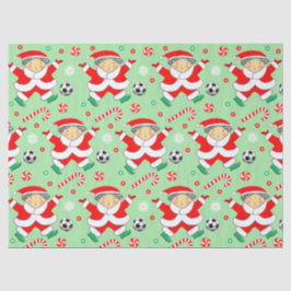 Fußball-Holiday-Geschenk Seidenpapier