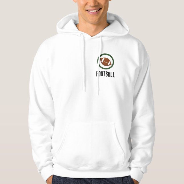 Fußball Hoodie (Vorderseite)