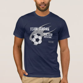 Fußball individuell anpassbar T-Shirt