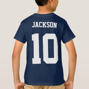 Fußball Individuelle Name, Anzahl und Land T-Shirt