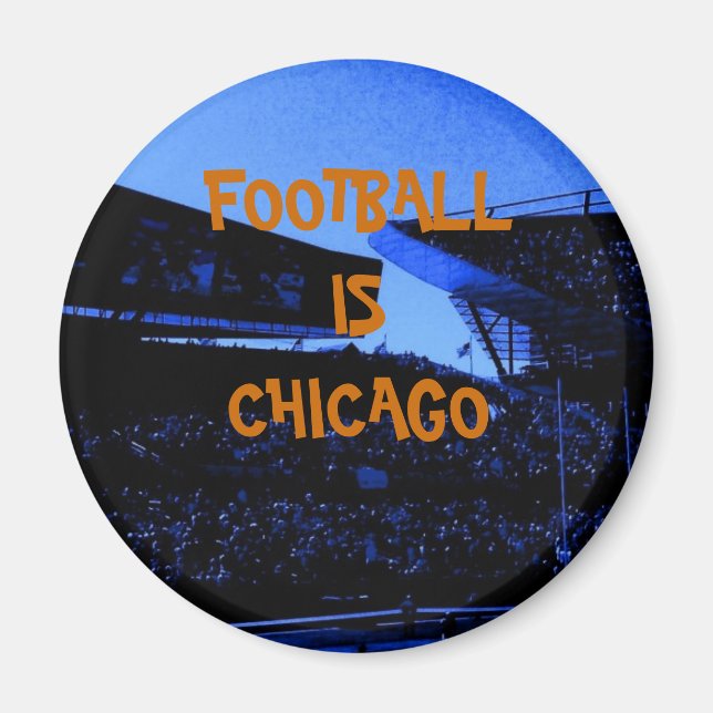 FUSSBALL IST CHICAGO MAGNET (Vorne)