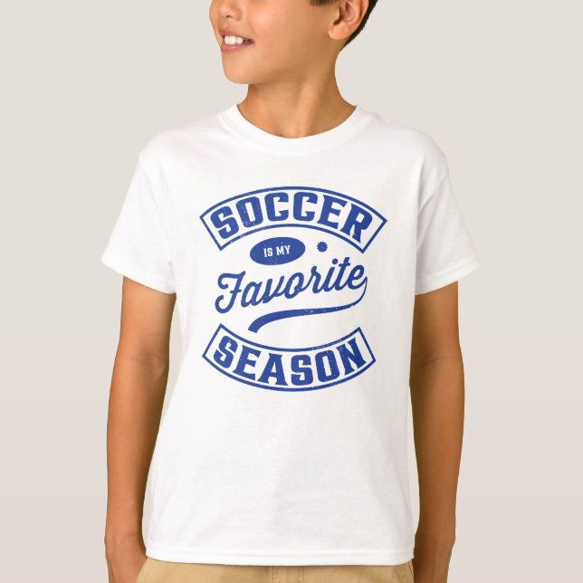 Fußball ist meine Lieblingssaison T-Shirt (Vorderseite)