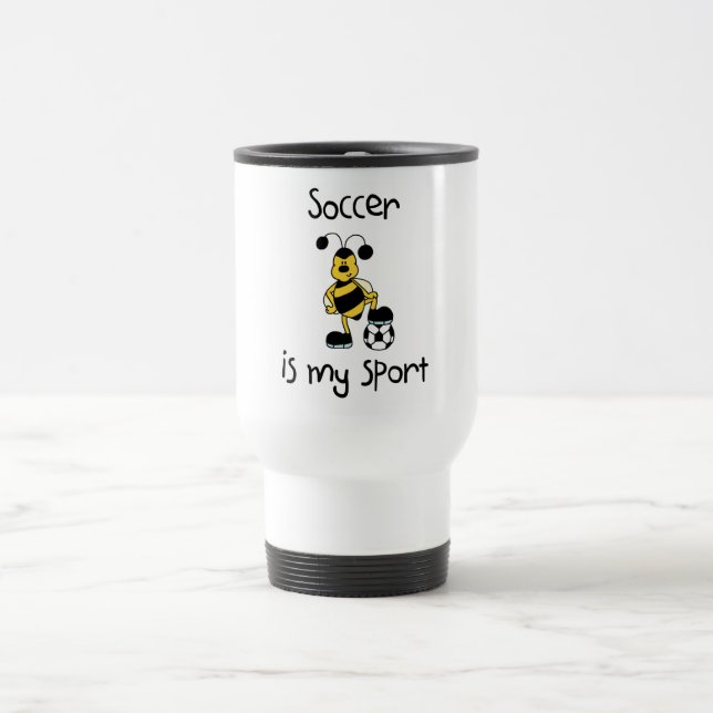 Fußball ist meine Sport-T - Shirts und Geschenke Reisebecher (Mittel)