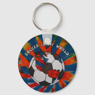 Fußball ist meine Welt Schlüsselanhänger