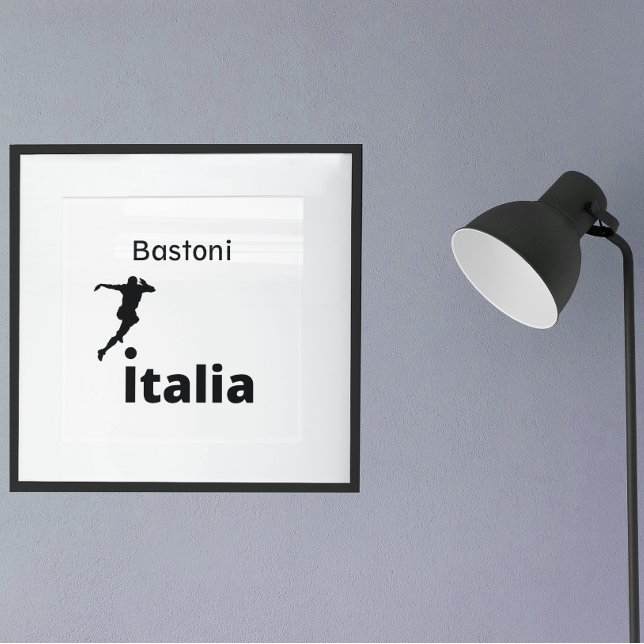 Fußball Italien, anpassbar Poster (Von Creator hochgeladen)