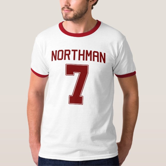 Fußball-Jersey-T-Shirt des Northman-#7 T-Shirt (Vorderseite)