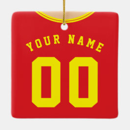 Fußball Jersey Vorlagendekoration, Streifen Keramikornament