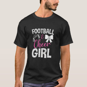 Fußball Jubel Grafik Frauen Mädchen Cheerleader 3 T-Shirt