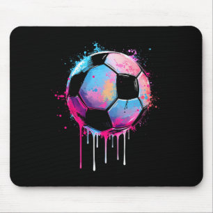 Fußball Jungen Mädchen Awesome Farbige Fußball Dri Mousepad