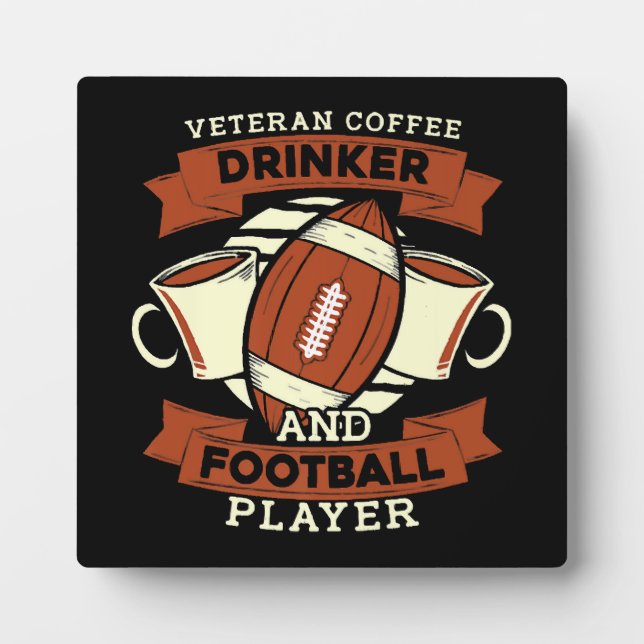 Fußball-Kaffee Fotoplatte (Vorderseite)