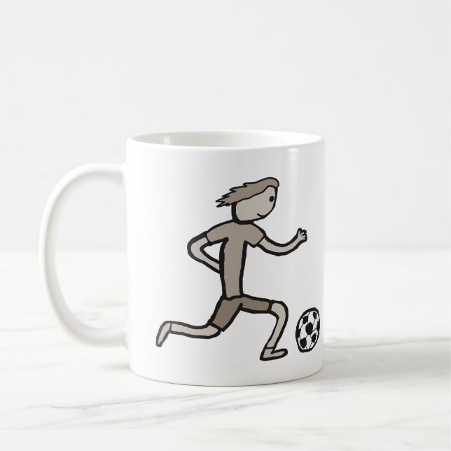 Fußball Kaffeetasse (Links)