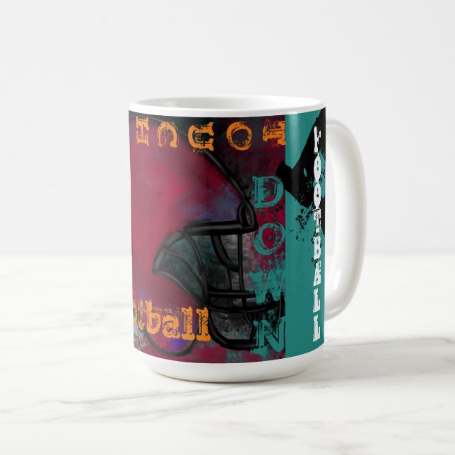 FUSSBALL KAFFEETASSE (VorderseiteRechts)