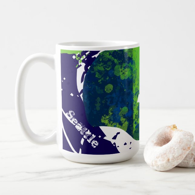 FUSSBALL KAFFEETASSE (Mit Donut)