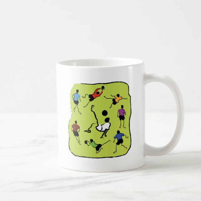 Fußball Kaffeetasse (Rechts)