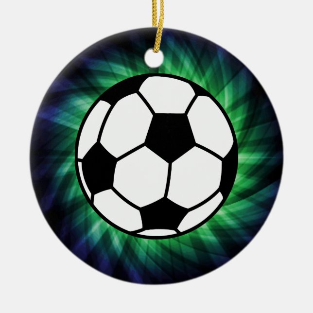 Fußball Keramikornament (Vorne)