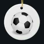 Fußball Keramikornament<br><div class="desc">Fußball</div>