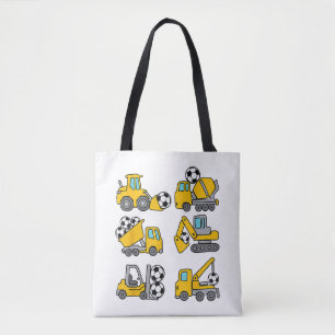 Fußball Kinder Fußball Bau Trucks Tasche