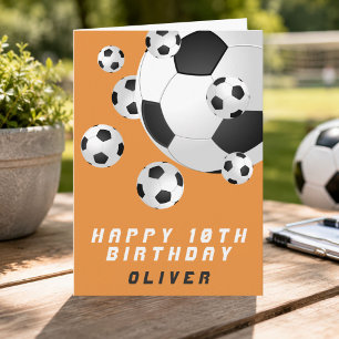 Fußball Kinder Junge Alles Gute zum Geburtstag Karte