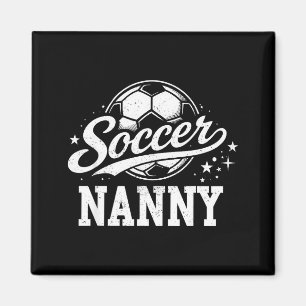 Fußball-Kinderbetreuer-Familie passende Fußball-Li Magnet
