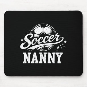 Fußball-Kinderbetreuerin Familie passende Fußballf Mousepad