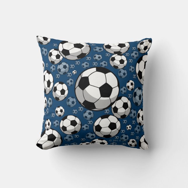 Fußball Kissen (Vorderseite)