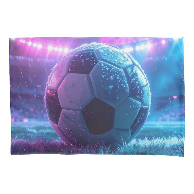 Fußball Kissenbezug (Vorderseite)