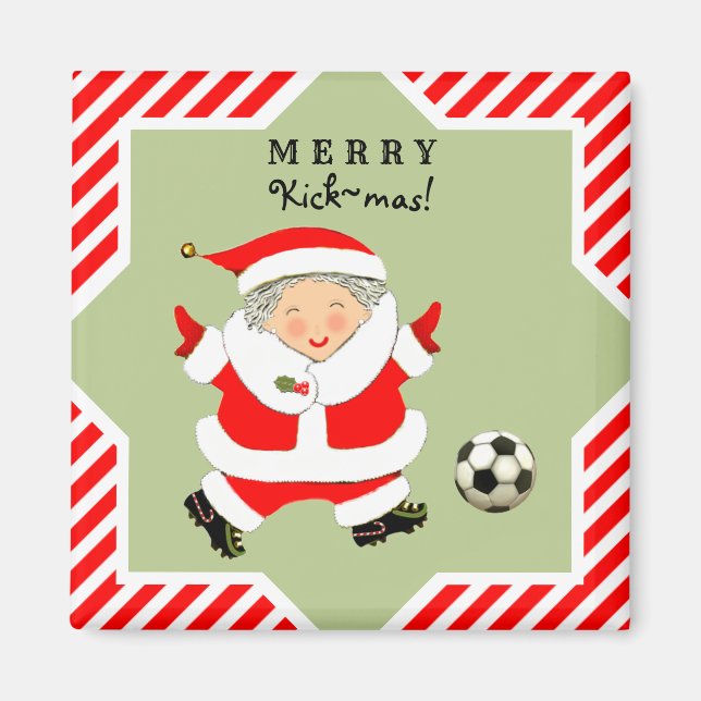 Fußball-Kleine Geschenke Magnet (Vorne)