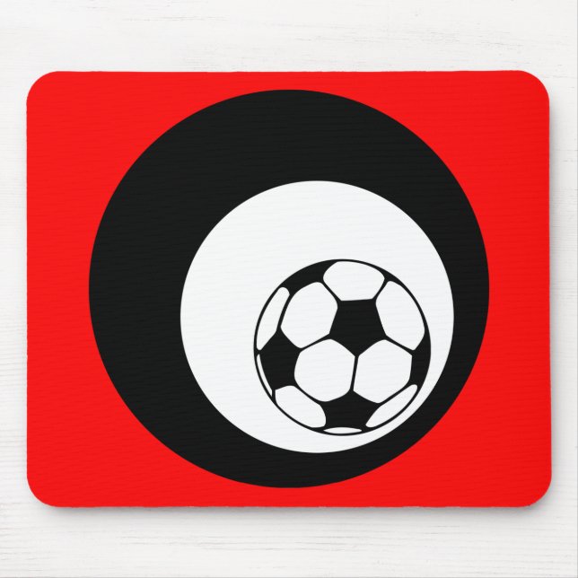 Fußball : Kreise : Mousepad (Vorne)